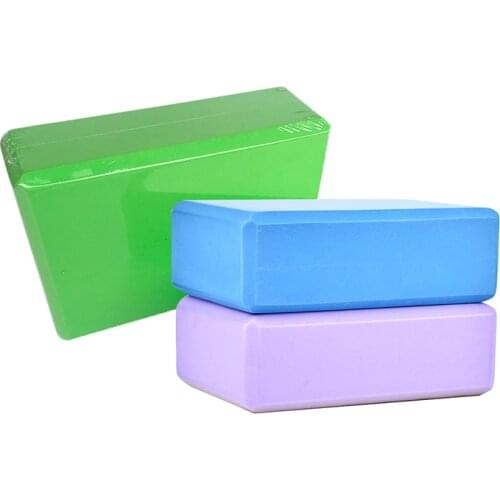 High-density EVA Yoga Block Gym Pilates Foam Home Exercise Workout Stretching Sport Body Shaping Training Fitness Equipment
