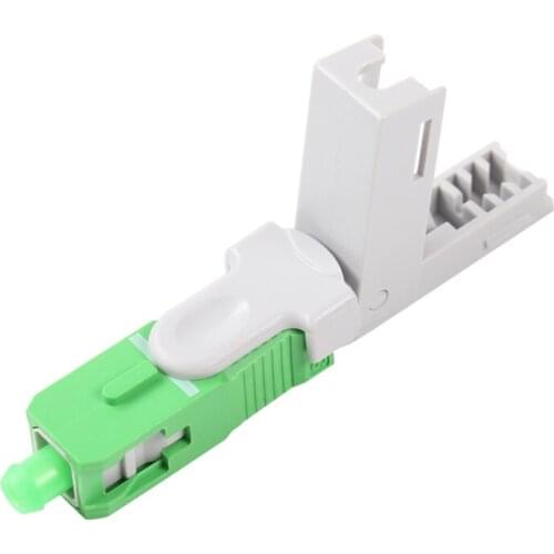 100PCS high quality Embedded-SC Field Assembly Optical Connector SC APC FTTH Fiber Fast Connector Free shipping