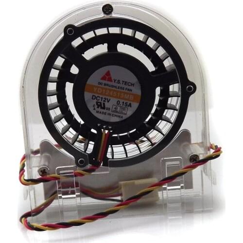 YD124515MB DC12V 0.15A 3Pin For ASUS P6X58D Premium X58 1366-Pin Computer Motherboard Cooler Cooling Fan