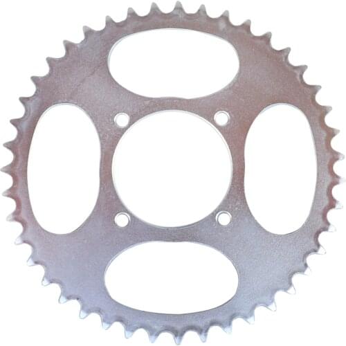 Motorcycle parts Chain 520 Rear Sprocket 43T tooth 76MM For Go-kart ATV Bike