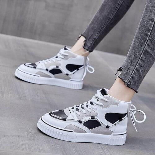 Womens Casual Shoes Classic High Top Walking Shoes Women Fashion Sneakers Trend Student Shoes Popular Fitness Shoes Board Shoes
