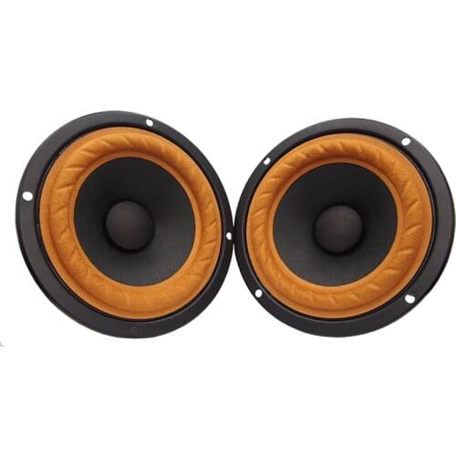 1PCS Wanyin 4-inch full-range speaker fever grade cloth hanging edge diy dual magnetic original accessories gas car speaker