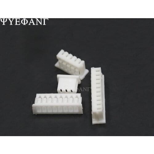 50Pcs/Lot JST 1.25mm Pitch Plastic Housing Female Connectors 2P/3P/4P/5P/6P/7P/8P/9P/10P Housing Case 1.25mm Connector