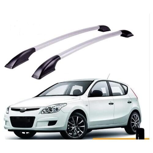 FUWAYDA length 1.3m car STICKERS Roof Rack Boxes Side Rails Bars Luggage Carrier A Set For Hyundai I30 2009 2010 2011 2012 2013