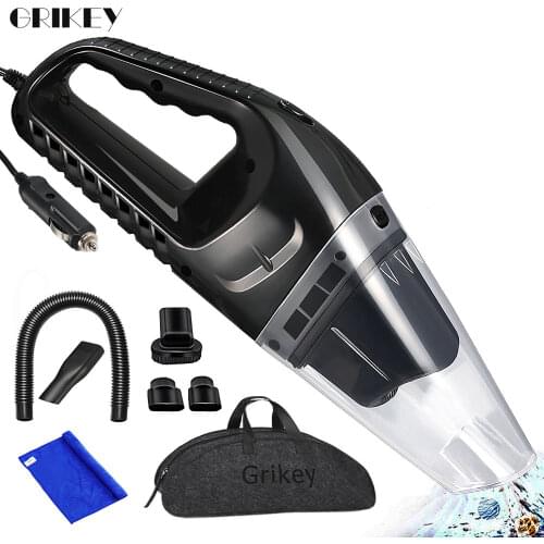 GRIKEY Vacuum Cleaner Car Handheld Vacuum Cleaner Auto 12V Portable Car Vaccum Cleaner Car vacuum Powerful Dry Wet автопылесос