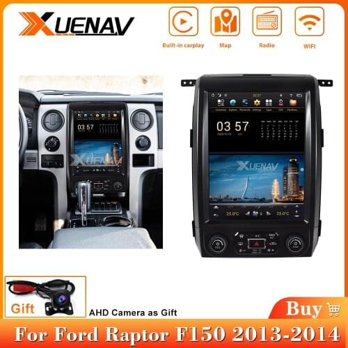 Car stereo navigation multimedia player12.1 inch For Ford Raptor F150 2013-2014 Autoradio Player head unit Car tape recorder