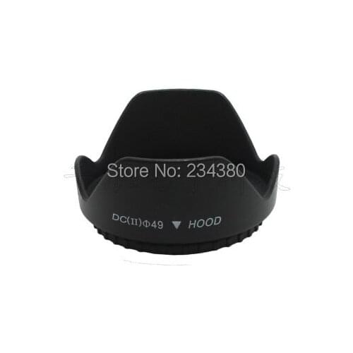 Free shipping + tracking number FOR Digital Camera 55mm Lens Hood For Nikon 1 J3 J4 J5 w/ 10-100mm Lens Camera