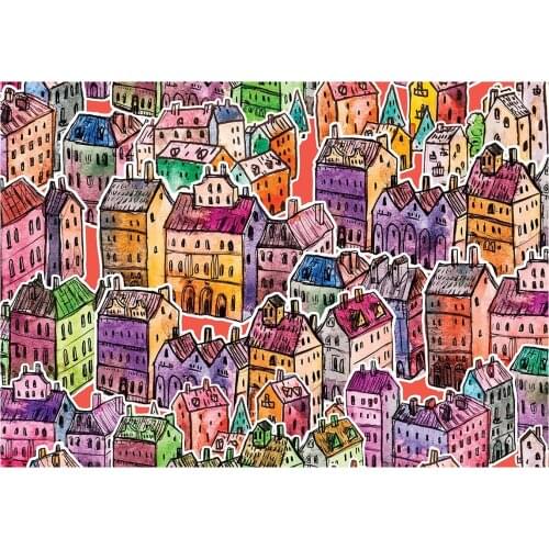 KS City of Colors 1000 Piece Jigsaw Puzzle