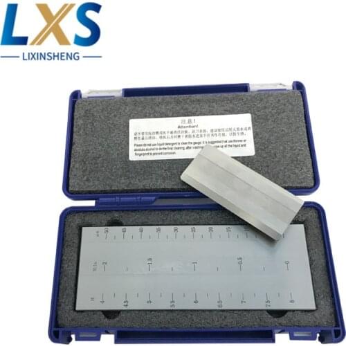 0-50um Measure Range Double Groove Fineness Hegman Gauge BGD242/2 stainless steel Fineness Grind Gauge For ink