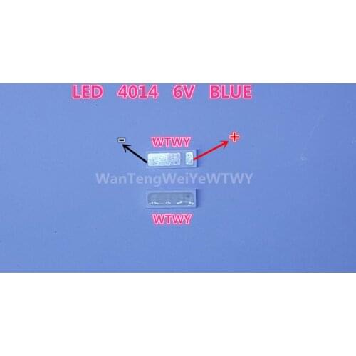 For Quantum Dot TV Backlight Application JUFEI LED Backlight 1W 6V 4014 BLUE Backlight for LCD Monitor/TV TV Application