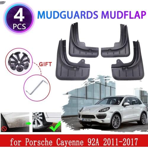 For Porsche Cayenne 92A 2011 2012 2013 2014 2015 2016 2017 Mudguard Mudflap Fender Mud Flaps Splash Guard Protect Accessories