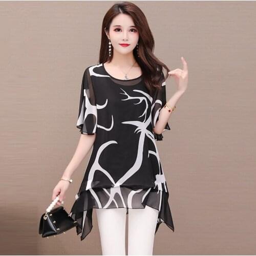 Блузки с принтом IYeiheo China At AliExpress