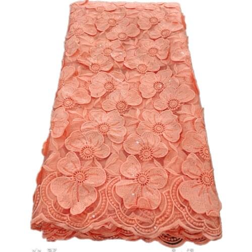 Beautiful African Tulle Lace French Fabric with seqins Nigerian Sewing Evening Dress Wear High Quality Skin Healthy 5yards J258