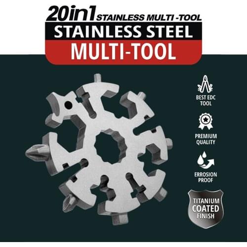 Multi-functional Snowflake Wrench Tool Card for Bikes, Mini Steel Bolt Driver, Bicycle Maintenance Tools