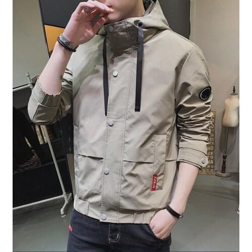 Mens Stereo Bomber Jacket Mens Autumn and Spring Military Jacket Mens Body-building Mens Jacket