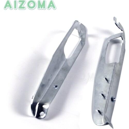 Pair Motorcycle Headlight Fairing Bracket Inner Support For Harley Touring Electra Glide Street Glide Tri Glide FLHT FLHX 96-13