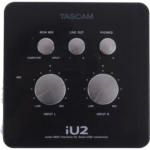 TASCAM iU2 professional recording sound card audio interface portable Audio MIDI Recording Interface For iOS