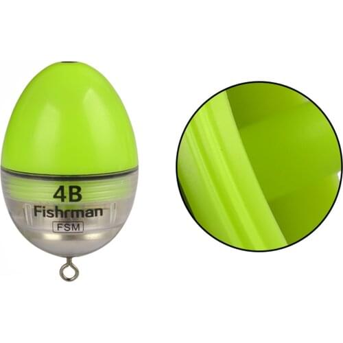 Luminous Fishing Float Plastic Floater Buoy Vertical Battery Operated LED Float For Dark Water Night Fishing rock one piece