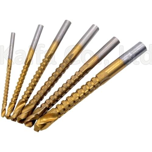 1pcs 3/4/5/6/6.5/8mm Drill Power Tools Speed Out Metal Titanium Coated HSS Twist Drill Bits Set Saw Metal Drilling