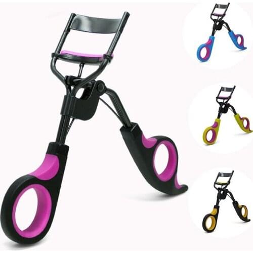 1PC Two-color Frosted Handle Eyelashes Clip Curl Eye Lash Cosmetic Beauty Makeup Fake Eyelash Curler Curling Tweezers Tools