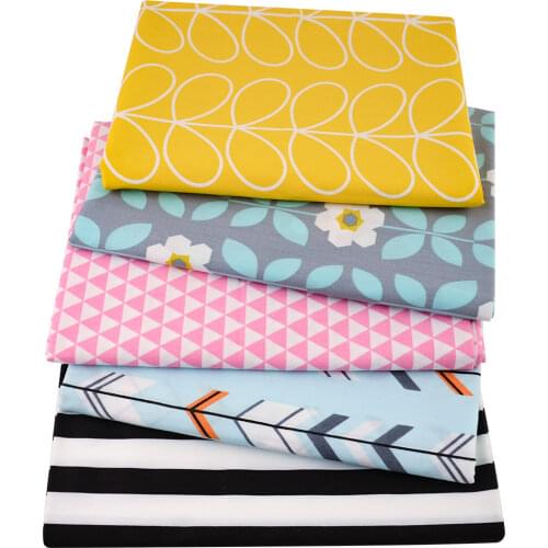 100% Cotton Fabric Material Black and White Stripe African Fabric Booksew Textile Fabric meter Tissu Tecido patchwork sewing