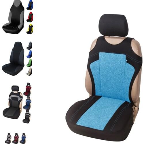 1Pcs Multiple Car-Style Airbag Compatibled Car Seat Cover Universal Fits Most Auto Interior Accessories Seat Covers Protection
