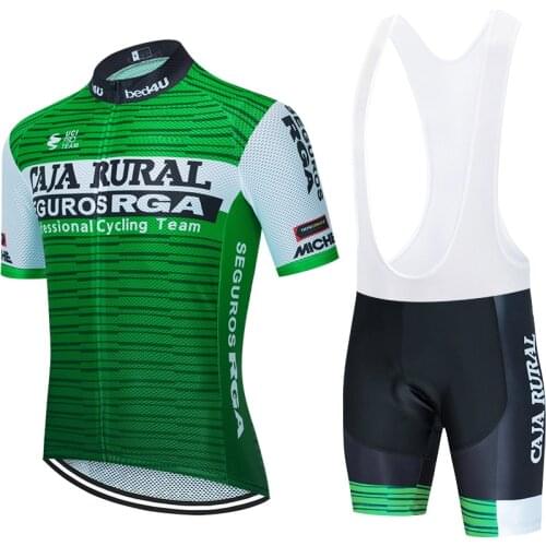 2020 CAJA RURAL CYCLING Team JERSEY bike shorts WEAR 20D Ropa Ciclismo MEN summer quick dry pro BICYCLING Maillot pants clothing