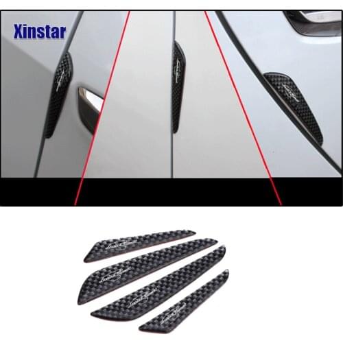 4pcs Laurin & Klement Car Door Guard Edge Corner Protector for skoda superb Fabia Octavia Rapid Superb Yeti Kamiq Scala Karoq
