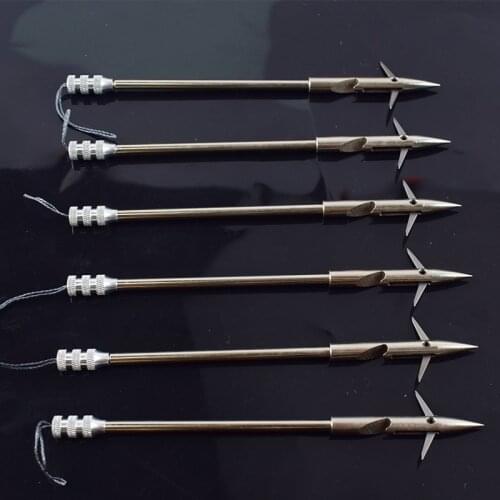 6pcs Stainless Steel Broadheads Arrowhead Slingshot Catapult Dart Hunting Shooting Fishing Slingshot fishing arrows Bow Fishin