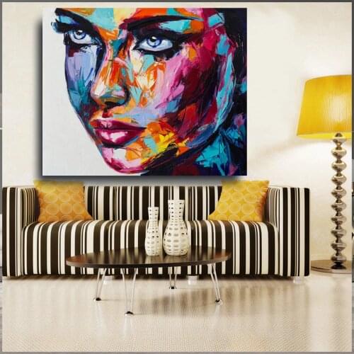 Fantasy Woman Face 5D DIY Diamond Painting Cross Stitch Kit Mosaic Diamond Embroidery Graffiti art Full Square round Drill