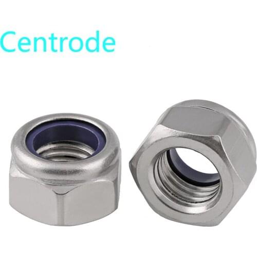 Din985 304 stainless steel Reverse nut locknut / antiskid / self-locking nut / locking Left nut Ni cap m2-m20 10PCS