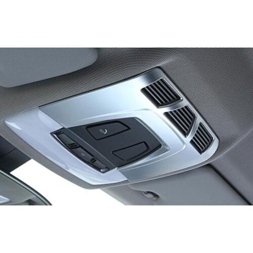 For BMW X1 X5 X6 1 3 Series GT F48 F15 F16 F30 F34 Car-Styling ABS Interior Front Reading Light Cover Trim Stickers Accessosry