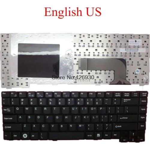 Laptop US TW UK Keyboard For Fujitsu For Amilo PA1510 PA2510 PI2515 PI1510 English Traditional Chinese United Kingdom black new
