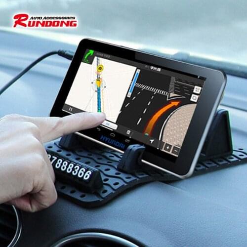 Multi-functional mobile phone navigation support vehicle dashboard Silicon gel pad vehicle Anti-Slip pad BYS-205