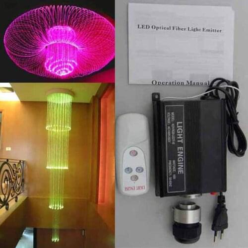 New Optic Fiber engine Driver Manchine with remote controller 16W LED ,replace traditional 250W Engine