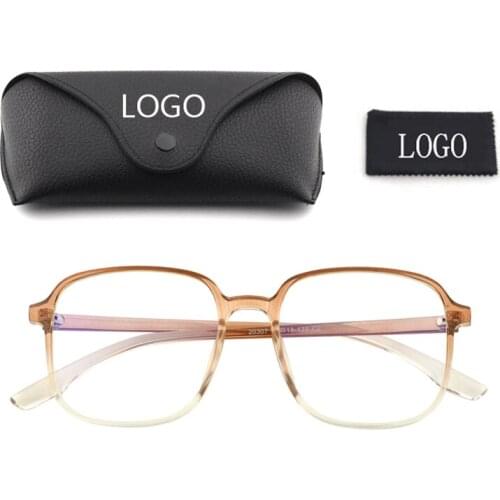 DOISYER New fashion anti-blue light glasses for both men and women with retro fashion square anti-blue light goggles