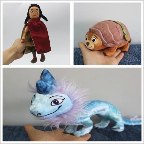 Disney Raya and The Last Dragon Cute Sisu and Tuk Tuk princess Plush Dolls Toys Top Quality Cute Soft Gifts for Children Kids
