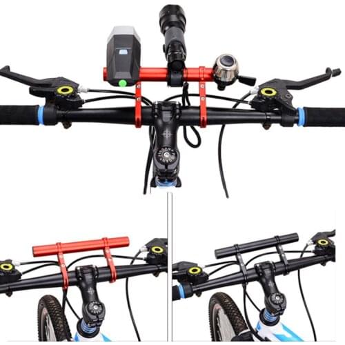 Bicycle Handlebar Extended Bracket Bike Headlight Mount Cycling Bike Frame Mount Holder For Bike Headlight MTB Road Bike Support