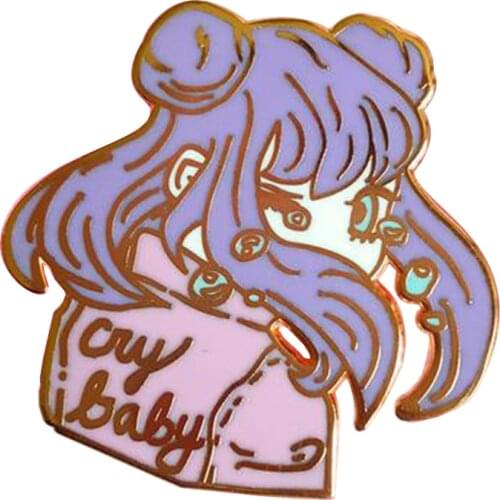 Cry Baby Enamel Pin