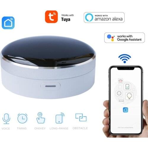 New Tuya smart phone WiFi infrared universal voice remote control Smart remote control supports Siri, Alexa, Google Home