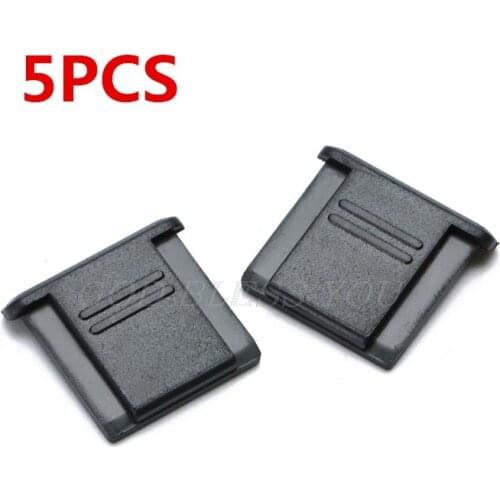 5PCS Flash Hot Shoe Protection Cover BS-1 For Canon Nikon Olympus Panasonic Pentax DSLR SLR Camera Accessories Drop Shipping