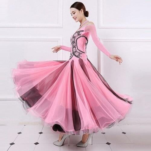 Ballroom Competition Dance Dresses Women Flamenco Tango Waltz Dancing Custome High Quality Ladys Ballroom Dance Dress