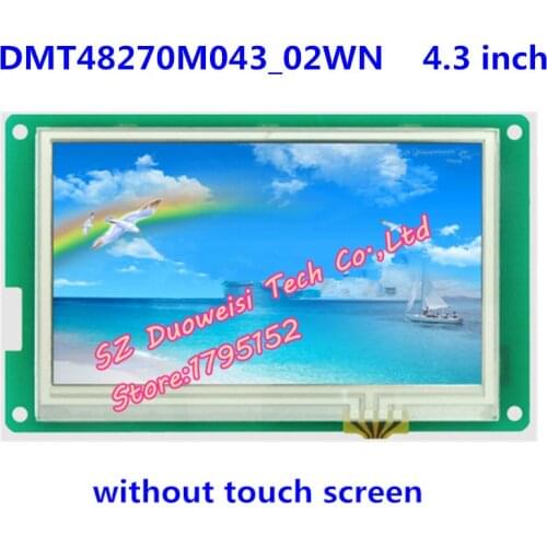 LCD module DMT48270M043_02W Mini DGUS 4.3 inch screen serial non-touch screen