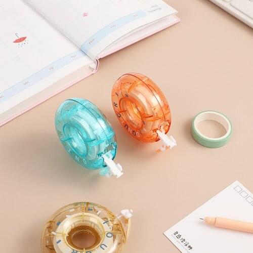 1 Pcs 8M Fashion Creativity Donuts Correction Tape Round High-Quality Student Correction Stationery School Journal Supplies