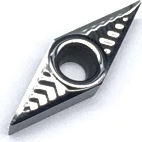 10PCS VBGT110302 AK H01 Aluminum Alloy Turning Blade Carbide CNC Lathe Tool Aluminum Alloy Wood Turning Tool