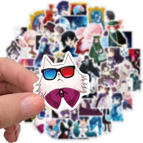 50 PCS The Case Study of Vanitas Cartoon Stickers Funny Laptop Guitar Skateboard Luggage Waterproof Graffiti Spoof Kids Toys