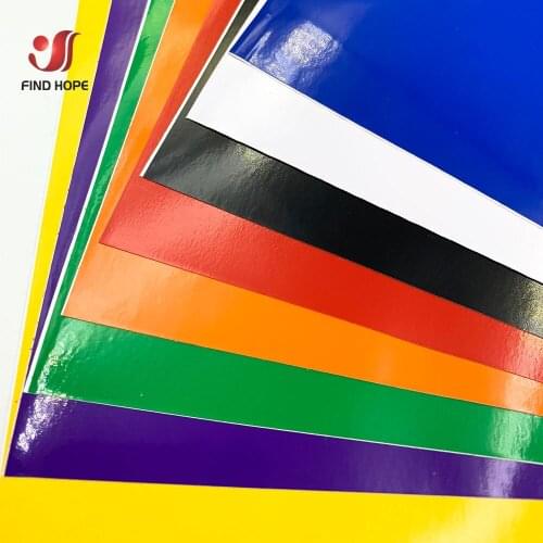 8 Assorted Colors 12"x10" Bundle Glossy Adhesive Vinyl Making Pattern for Craft Cup Glass Home Party Card Decor with Cricut DIY