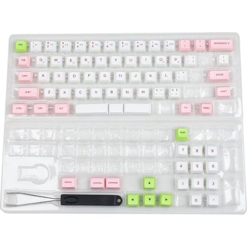 73 GK 73 Dye Sub Dye-sublimation PBT Keycap Set For GK73 GK73S Cherry MX Mechanical Keyboard