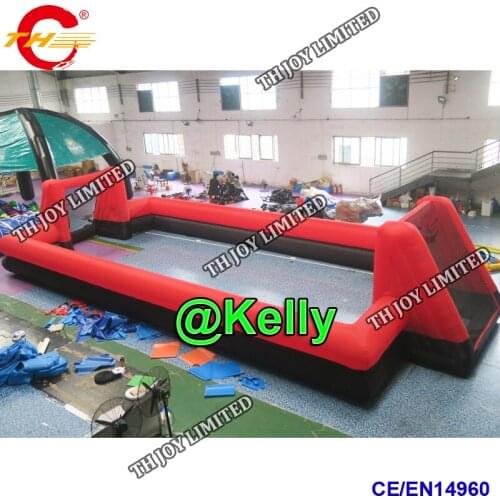 Free shipping to door giant inflatable soccer arena for sale, outdoor durable inflatable game football game
