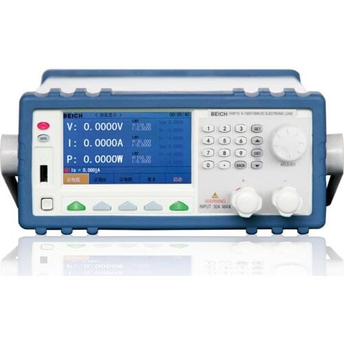 Fast arrival CH9715B High performance Program DC Electronic Load 150V/60A/150W 4.3 inch TFT display supports